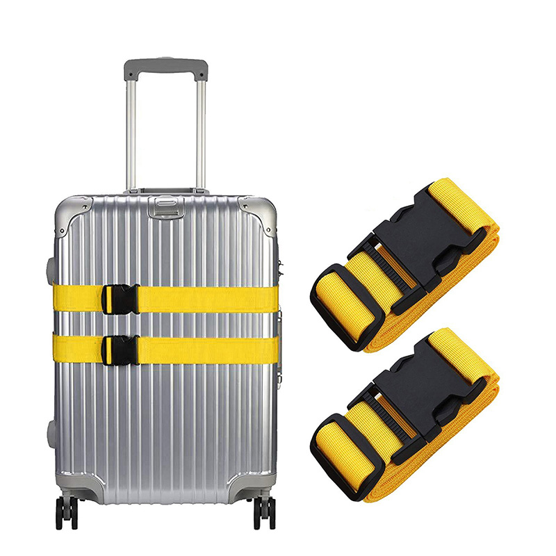 Travel Luggage Set - 1 Stück Nylon-Gepäckgurt, verstellbarer Reisekoffer-Schnallenriemen, Gepäckgurt,