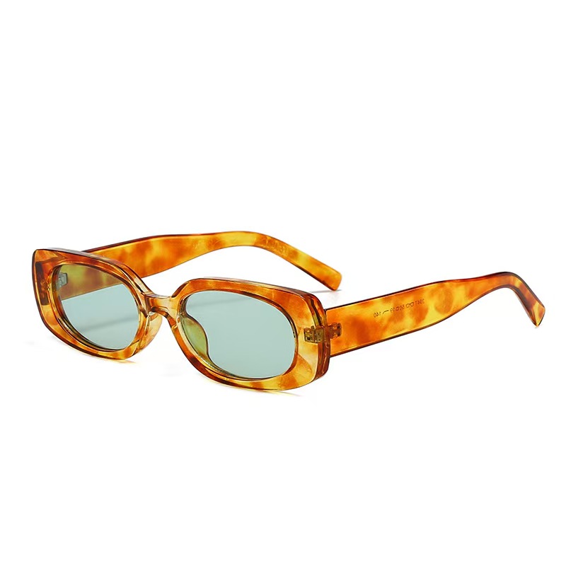 Designer Sunglasses - 1 Stück Luxuriöse Rechteckige Sonnenbrille Minimalistisches
