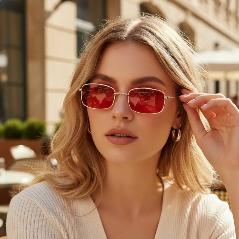 Neue kleine quadratische Sonne – Sunglasses Uv400 Bewertung und Preis