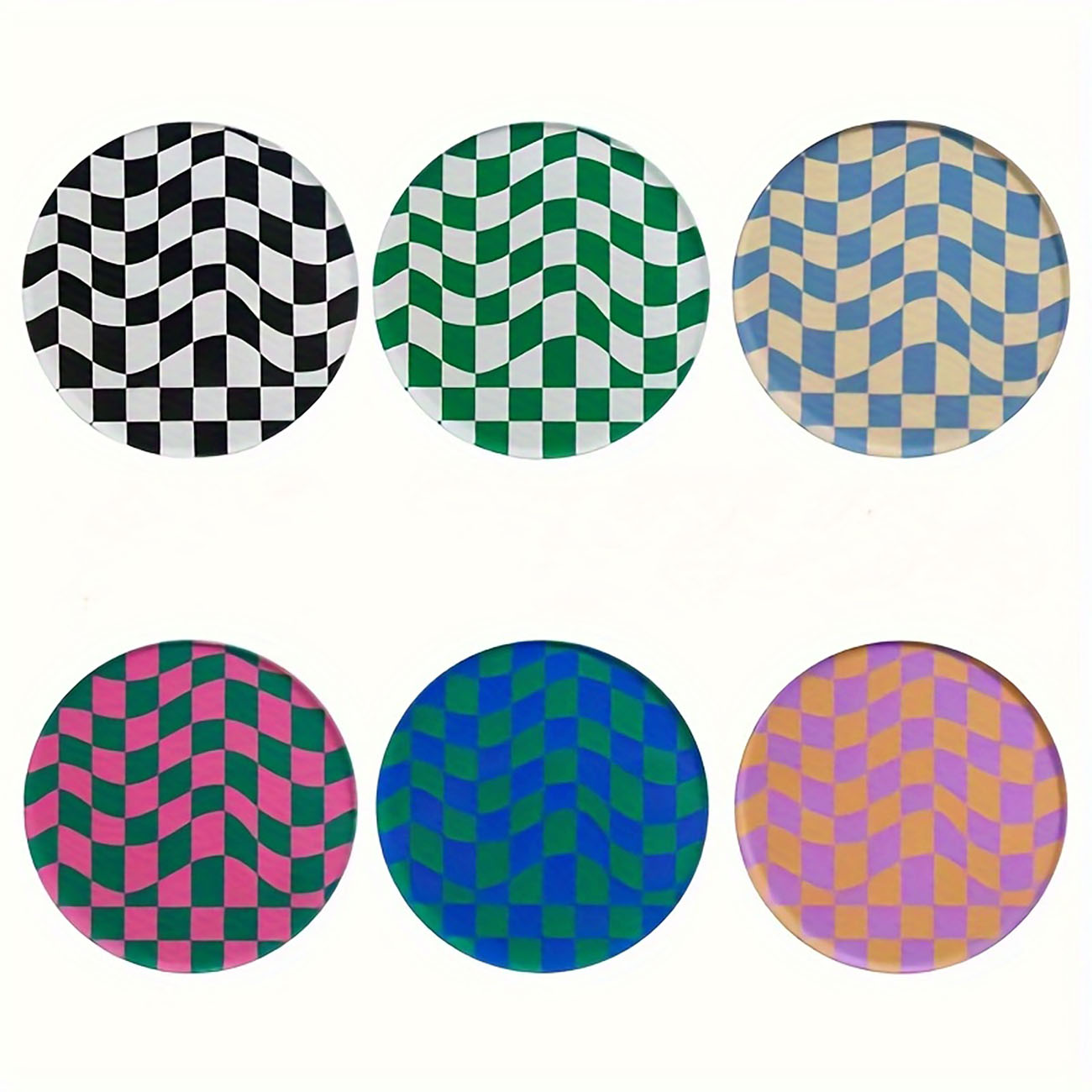 6 Stück - Holzuntersetzer, Rut – Marble Coaster Set Bewertung und Preis
