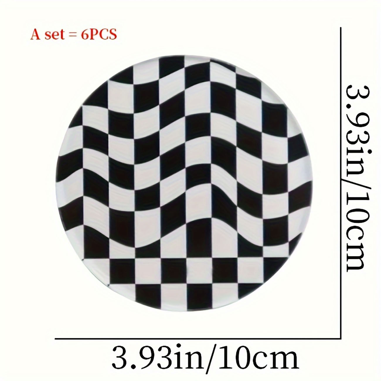 6 Stück - Holzuntersetzer, Rut – Marble Coaster Set Bewertung und Preis