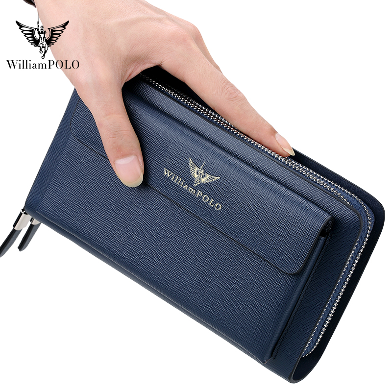 WILLIAMPOLO Luxus Herren Leder – Leather Wallet Men Bewertung und Preis