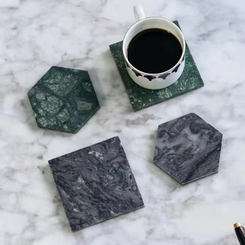 1PCS Marmor Untersetzer Runde  – Marble Coaster Set Bewertung und Preis