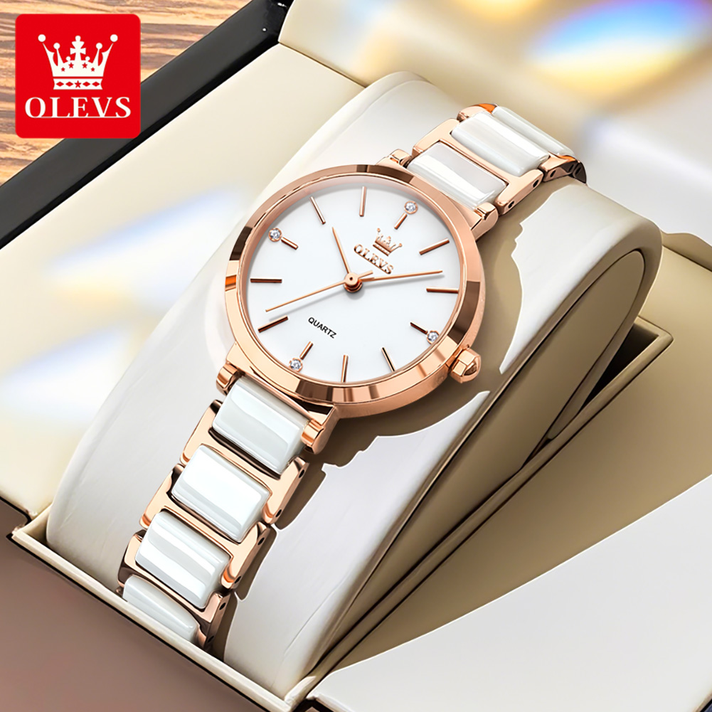 OLEVS Damenuhr 5877, luxuriöse – Luxury Gift Set Bewertung und Preis