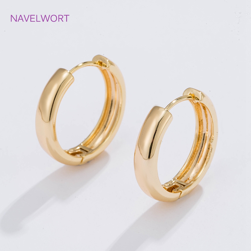 6 Größen vergoldete Kreisohrri – Gold Plated Jewelry Bewertung und Preis