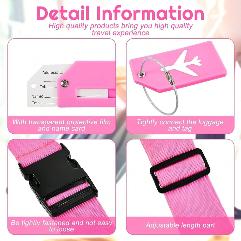 Gepäckgurtset mit Gepäckanhäng – Travel Luggage Set Bewertung und Preis