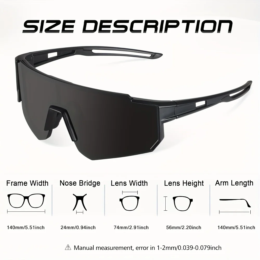 1/3 Stück Übergroße Outdoor-Fa – Sunglasses Uv400 Bewertung und Preis