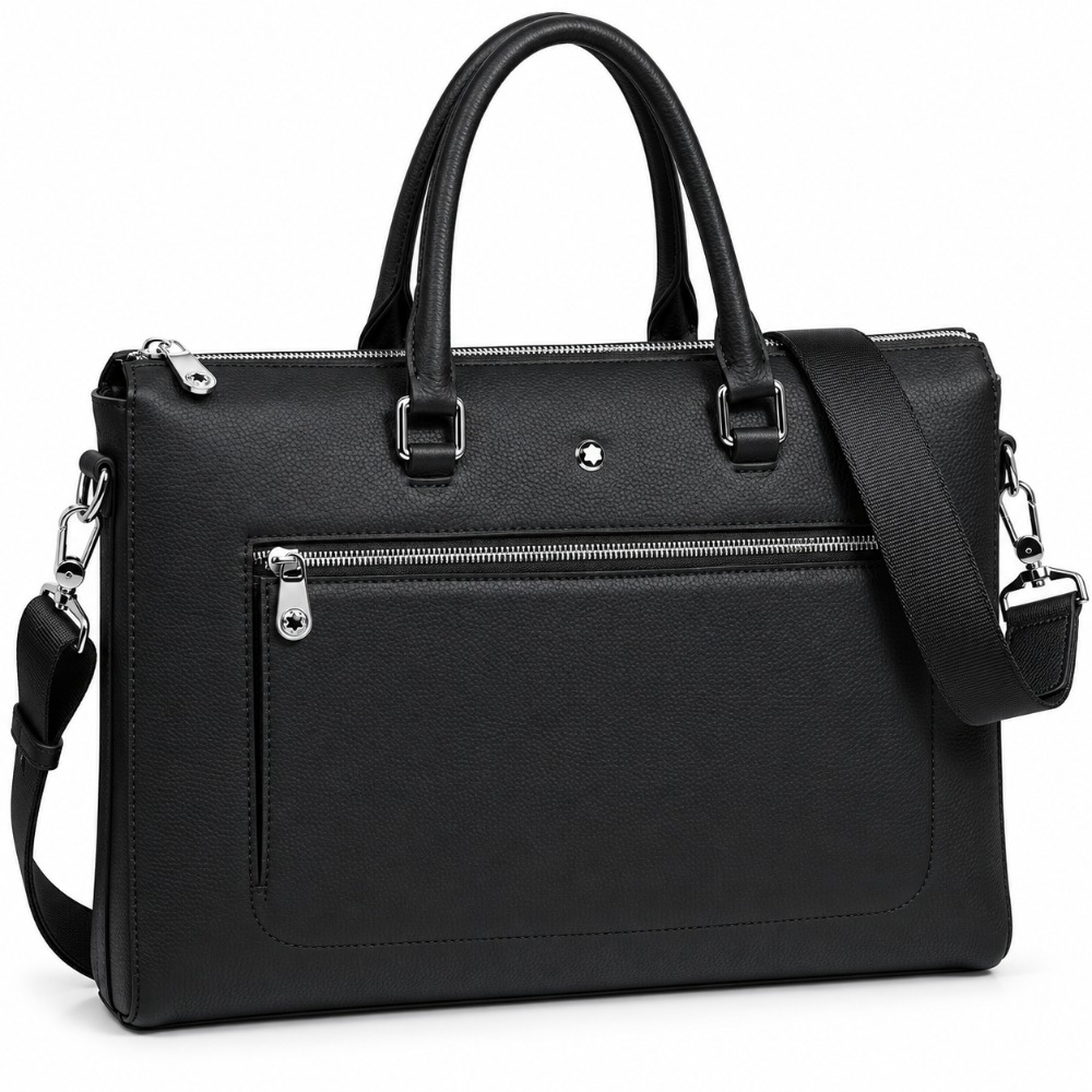 Herren-Handtaschen mit Tragegr – Leather Briefcase Bewertung und Preis