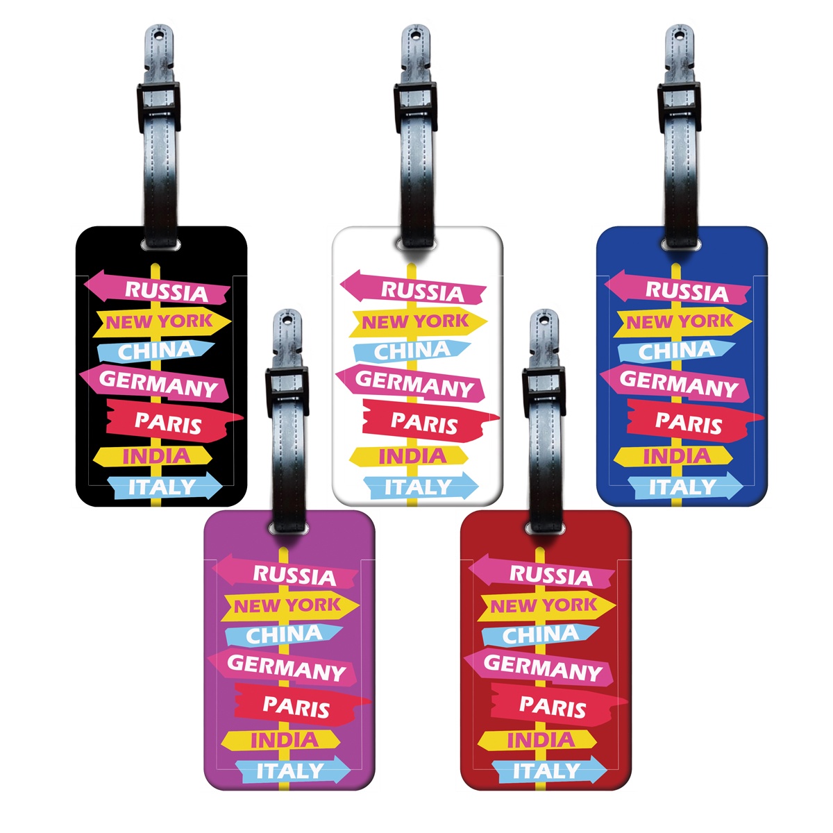 Kreative Straßenschilder-Anwei – Travel Luggage Set Bewertung und Preis