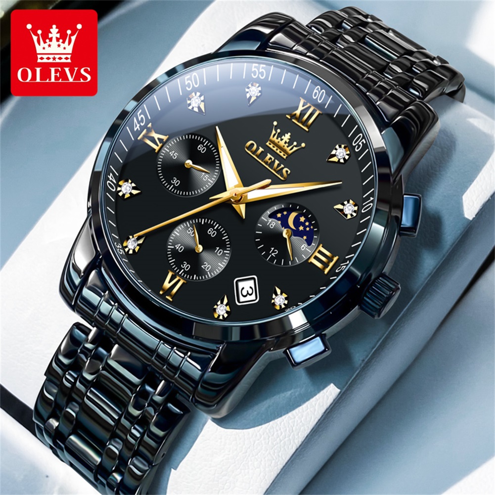 OLEVS Beliebte Herrenuhren aus – Luxury Watch Men Bewertung und Preis