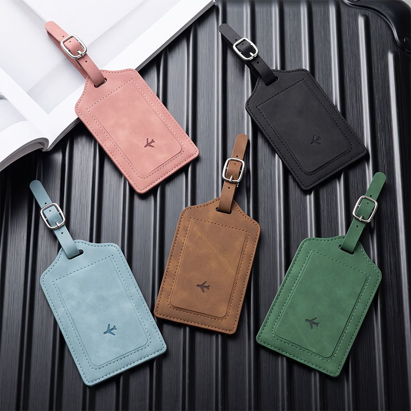 1 Stück PU-Leder Gepäckanhänge – Travel Luggage Set Bewertung und Preis