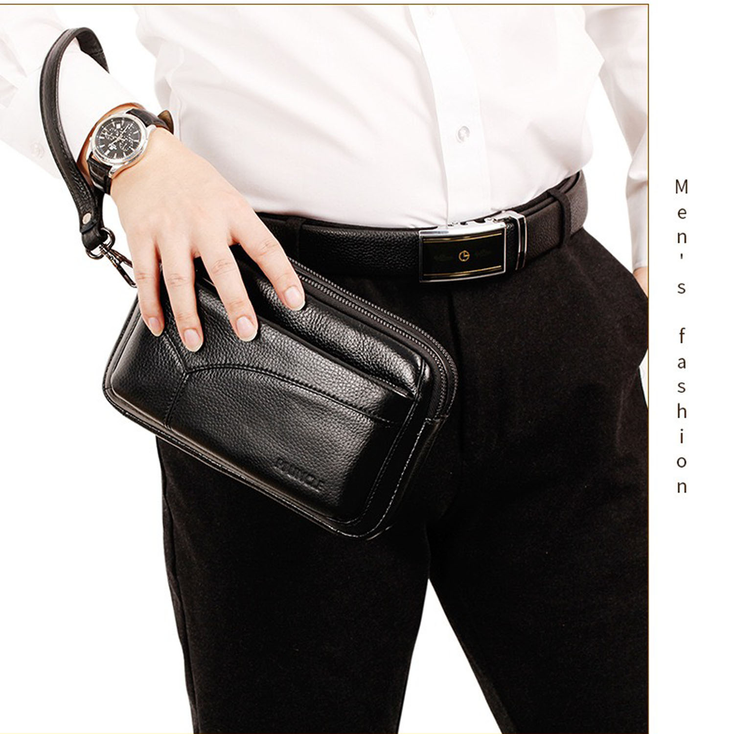 Herren-Clutch aus echtem Leder – Leather Wallet Men Bewertung und Preis