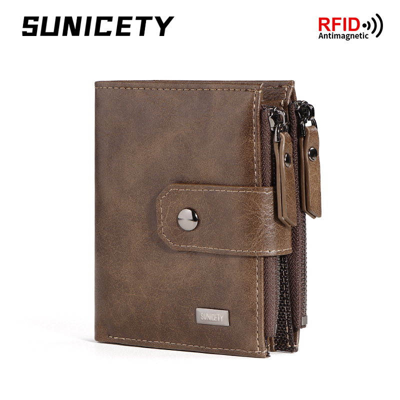 Anti-TheftCross-Border Busines – Leather Wallet Men Bewertung und Preis